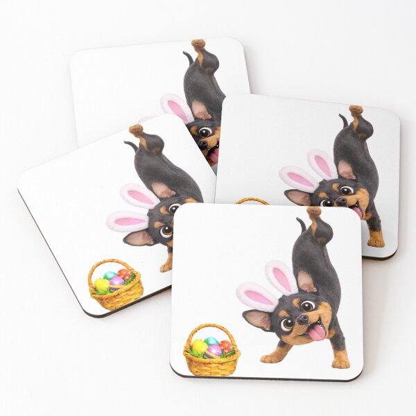 Item preview, Easter Miniature Pinscher designed and sold by Sillytoe.