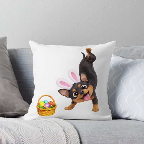 Item preview, Easter Miniature Pinscher designed and sold by Sillytoe.
