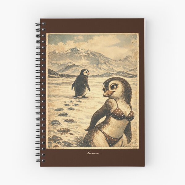 Item preview, Nihlist Penguin turning back - but why? designed and sold by RealCaptainX.