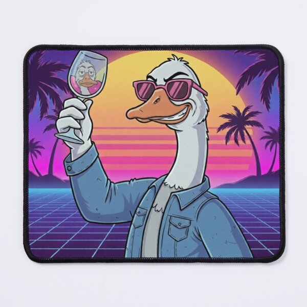 Item preview, In Vino Veritas Retro Wine Goose Art designed and sold by crazygoose30.