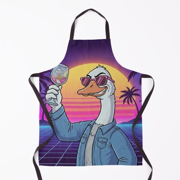 Item preview, In Vino Veritas Retro Wine Goose Art designed and sold by crazygoose30.