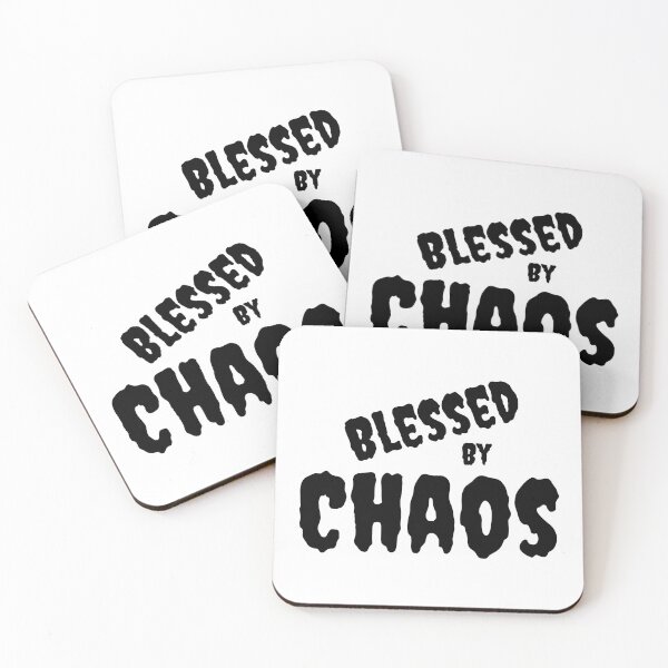 Item preview, Blessed By Chaos Gothic Blackletter Typography Design designed and sold by NeutronDesign.