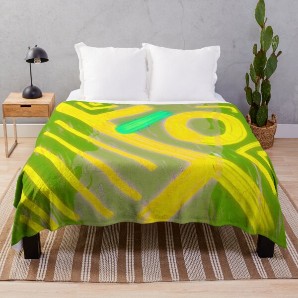 Item preview, Vector Pulse in Yellow & Green designed and sold by Getrealdesigns.
