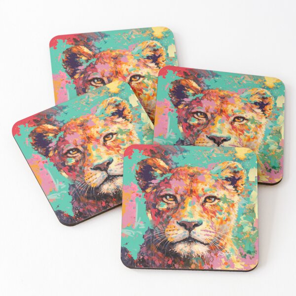 Item preview, Lioness Portrait designed and sold by ArtMailsonCello.