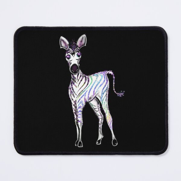 Item preview, Cute Zebra , Sparkling zebra , glittery zebra , colorful rainbow zebra , fun Zebra illustration  designed and sold by hollycooper.
