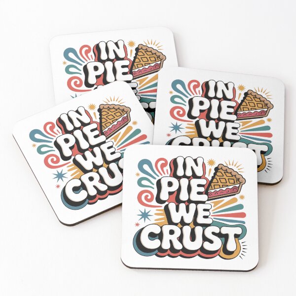 Item preview, In Pie We Crust Funny Baking Pun Patriotic Dessert Humor Art designed and sold by MagicSD Designs.