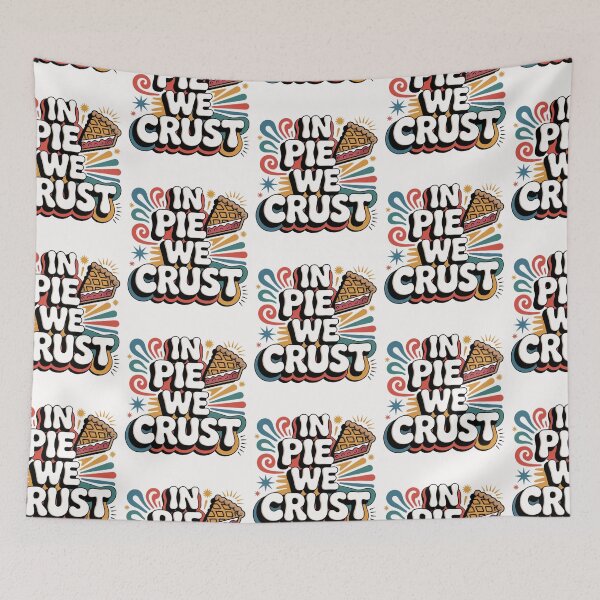 Item preview, In Pie We Crust Funny Baking Pun Patriotic Dessert Humor Art designed and sold by MagicSD Designs.