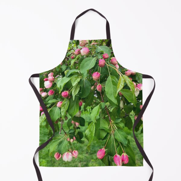Item preview, Pink flowering tree blossoms, budding tree, cherry tree, crabapple tree designed and sold by hollycooper.