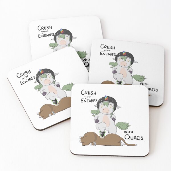 Item preview, Crush your enemies with quads designed and sold by parlorcityderby.