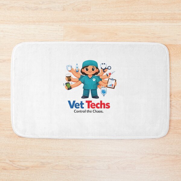 Item preview, Vet Techs Control the Chaos – Cute Veterinary Technician Multi-Tasking Design designed and sold by Bettybee00.