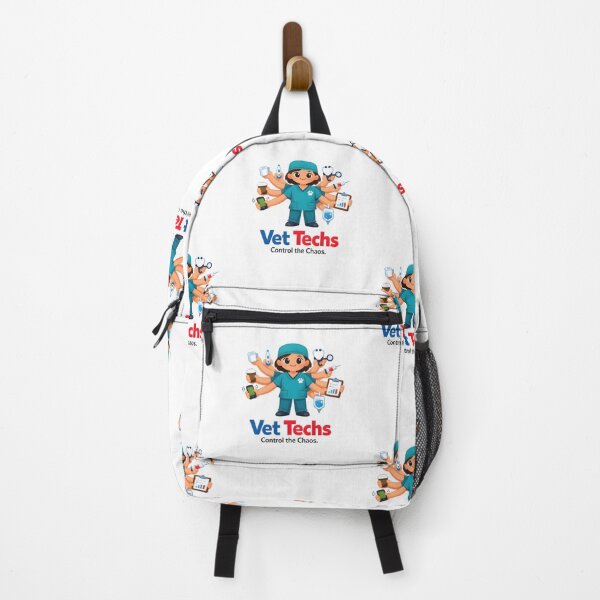 Item preview, Vet Techs Control the Chaos – Cute Veterinary Technician Multi-Tasking Design designed and sold by Bettybee00.