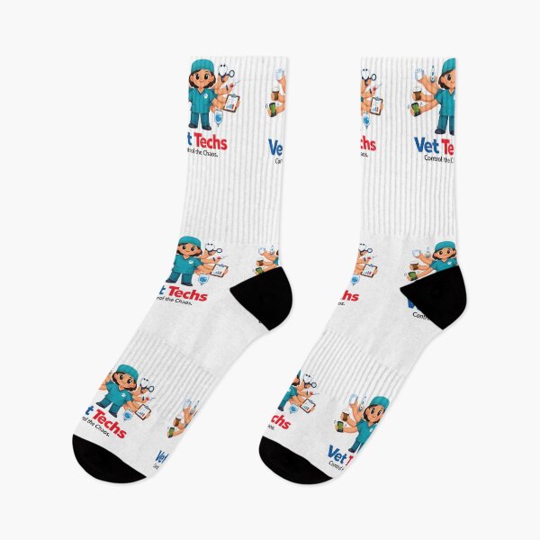 Item preview, Vet Techs Control the Chaos – Cute Veterinary Technician Multi-Tasking Design designed and sold by Bettybee00.