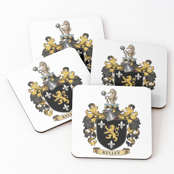Item preview, The Kelley Family Coat of Arms designed and sold by BagTown Clans.