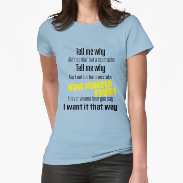 Now number five - Brooklyn Nine Nine Fitted T-Shirt