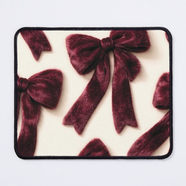 Item preview, Feminine Plush Bow Pattern designed and sold by Pia.