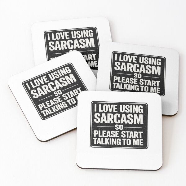 Item preview, Sarcastic Please Talk To Me Quote designed and sold by Yesmalady.