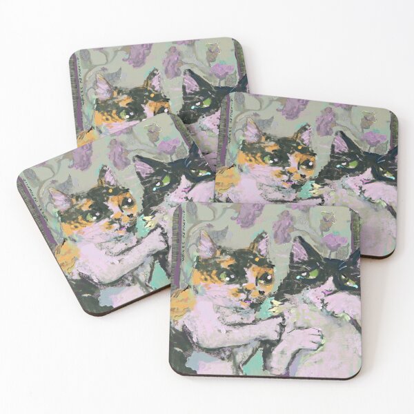 Item preview, A cat convincing her friend that she only deserves the best and that missing the litter box once doesn’t define who she is. designed and sold by guilhernunes.