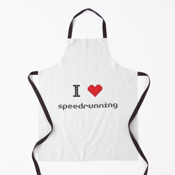 Item preview, Pixel Heart “I Love Speedrunning” Gaming Graphic designed and sold by PHRASEandSTYLE.