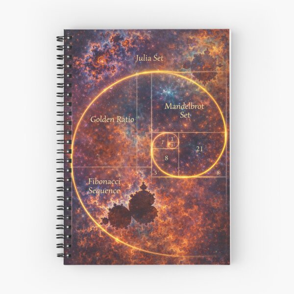 Item preview, Cosmic Harmony – Golden Ratio, Fibonacci & Fractal Universe  designed and sold by Sybille-Yates.