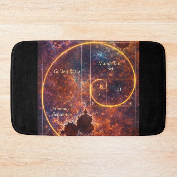 Item preview, Cosmic Harmony – Golden Ratio, Fibonacci & Fractal Universe  designed and sold by Sybille-Yates.