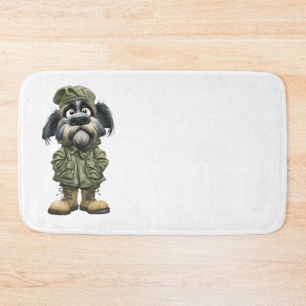 Item preview, Funny Military Dog designed and sold by Retro Whimsy.