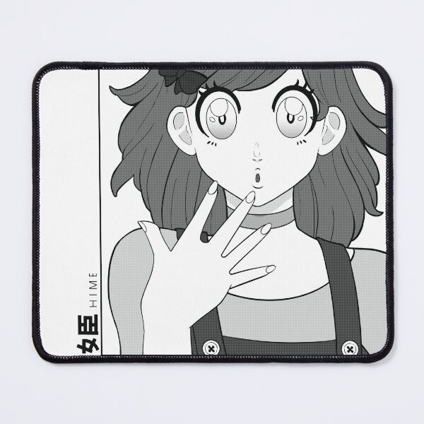 Item preview, [Hime] Retro Anime Girl Print  designed and sold by WytchandCraft.