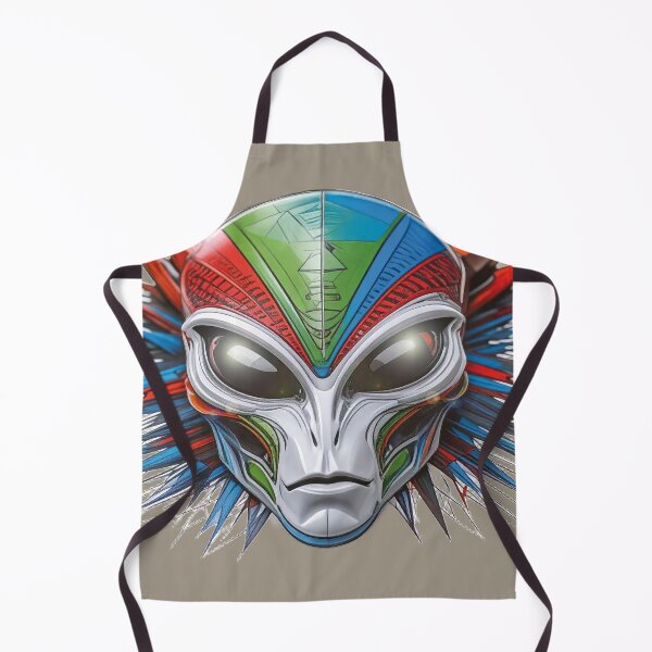 Item preview, Apache-style alien mask! designed and sold by Alan-David.