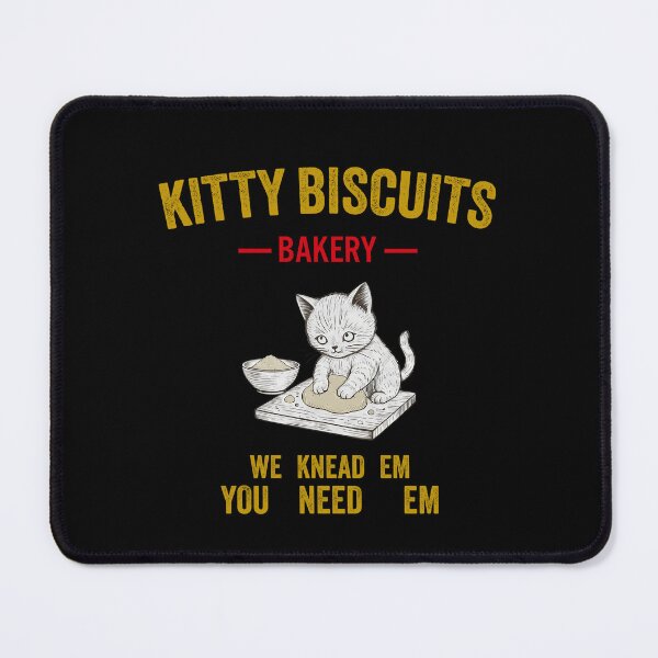Item preview, Kitty Biscuits Bakery - We Knead Em You Need Em designed and sold by PrintAtelier.
