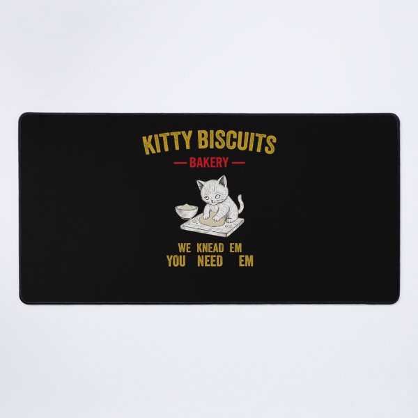 Item preview, Kitty Biscuits Bakery - We Knead Em You Need Em designed and sold by PrintAtelier.