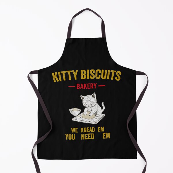 Item preview, Kitty Biscuits Bakery - We Knead Em You Need Em designed and sold by PrintAtelier.