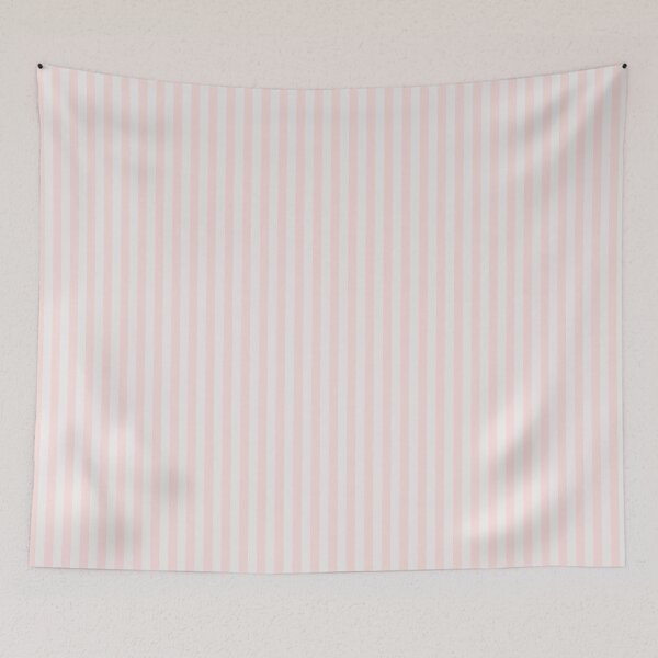 Item preview, Isla Stripe - pink and white designed and sold by Willow & Grace Designs.