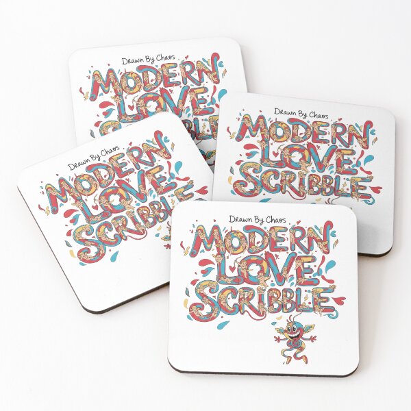 Item preview, Modern Love Scribble – Artistic Street Edition designed and sold by Imaginarium of Chaos falcon88 .