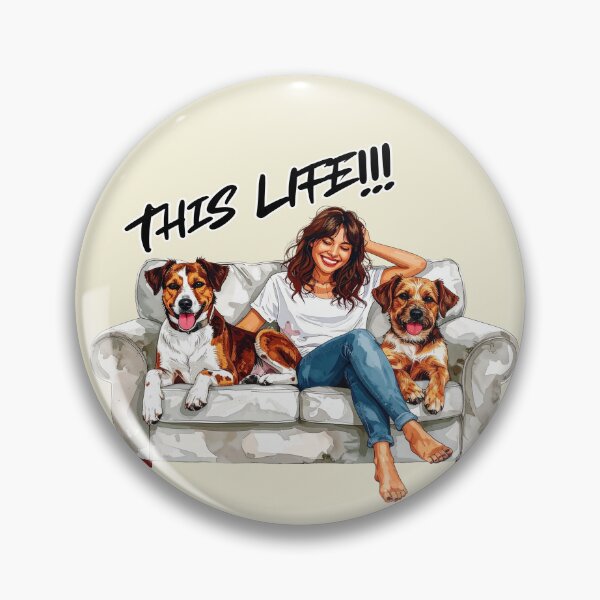 Item preview, This life, single with dogs designed and sold by LiskoDesign.