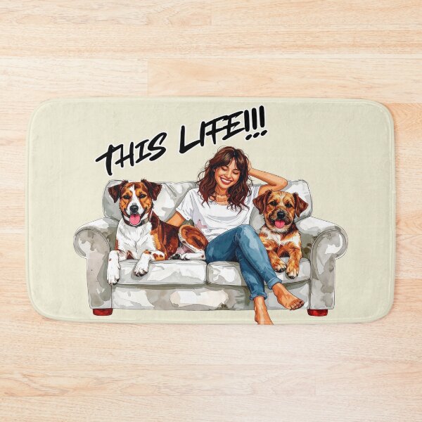 Artikelvorschau, Dieses Leben, Single mit Hunden entworfen und verkauft von LiskoDesign.