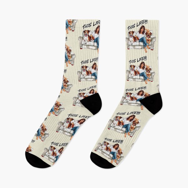 Item preview, This life, single with dogs designed and sold by LiskoDesign.