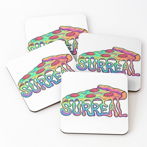 Item preview, "Surreal" Melting Pizza Trippy Psychedelic Art designed and sold by RiotKida.