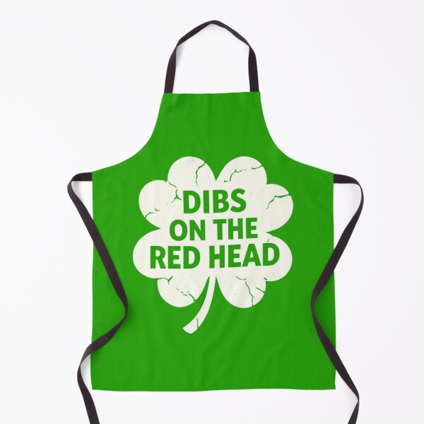 Item preview, Funny Irish St Patricks Day Shamrock Dibs On The Redhead T-Shirt designed and sold by Fluffbit™ .