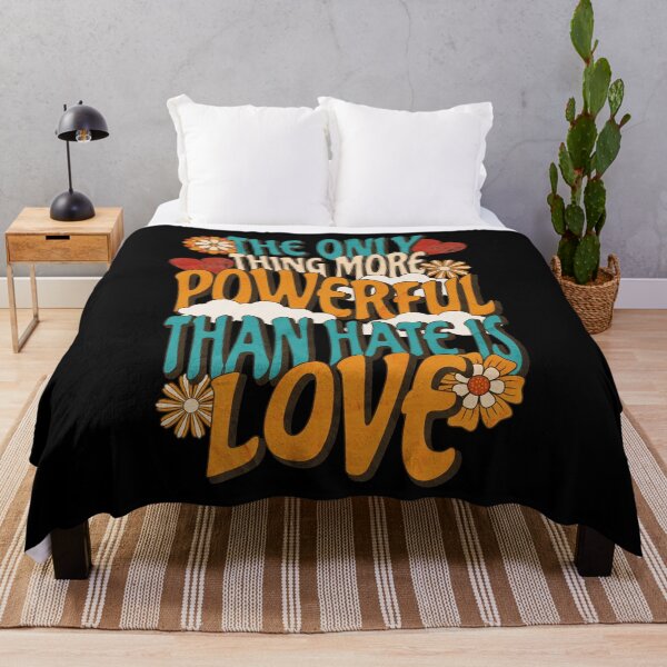 Item preview, The Only Thing More Powerful Than Hate Is Love designed and sold by NovaNookStudio.