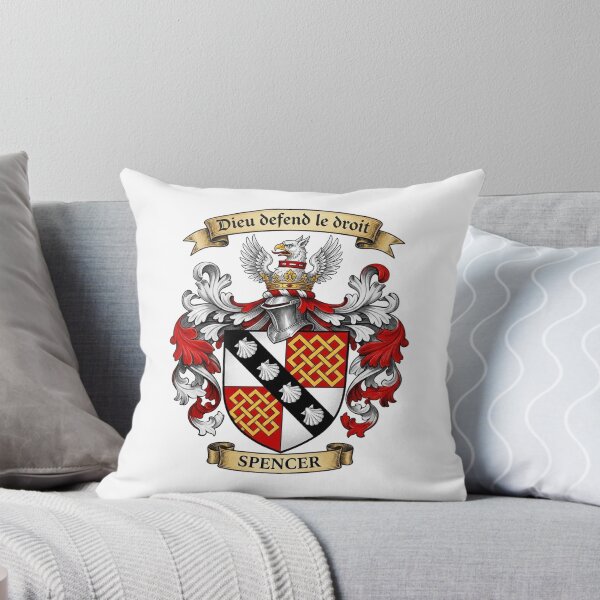 Item preview, El escudo de armas de la familia Spencer designed and sold by BagTown Clans.