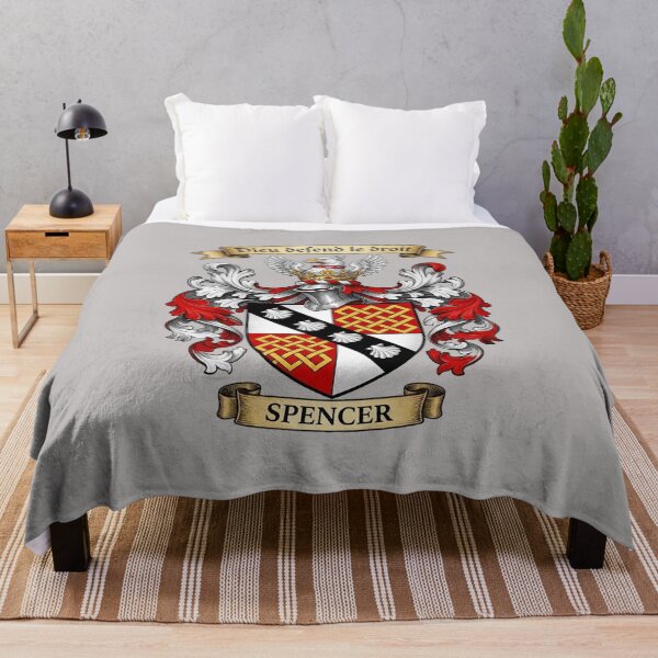 Item preview, El escudo de armas de la familia Spencer designed and sold by BagTown Clans.