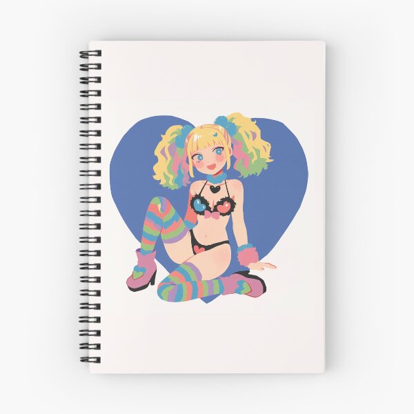 Item preview, Harajuku Pastel Goth Rainbow Pinup designed and sold by bubblegoth.
