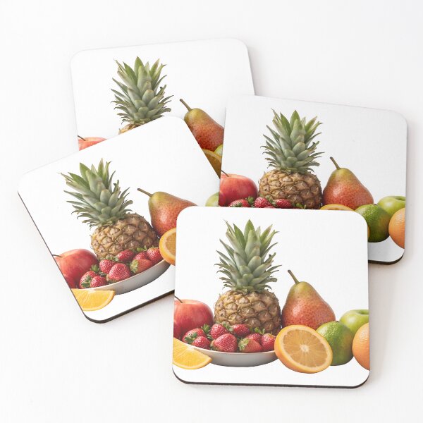 Item preview, Fresh fruit arrangement with pineapple, apples, and berries designed and sold by Creative88Art.