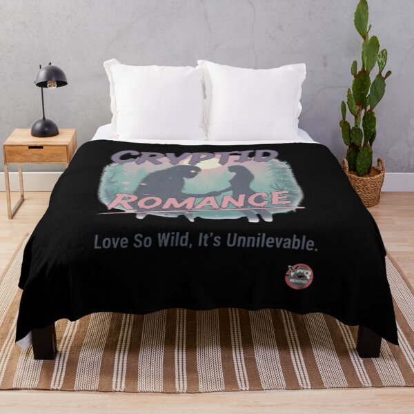 Item preview, Cryptid Romance - Bigfoot and Human Love So Wild designed and sold by BlissHalo.