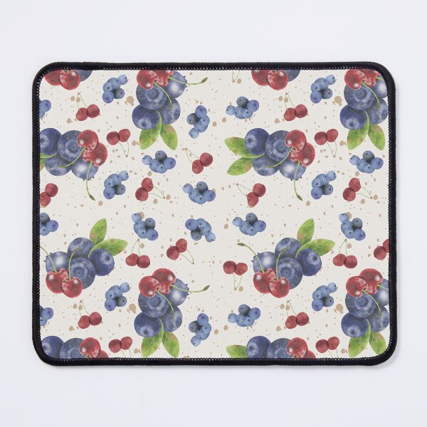 Item preview, Blueberry & Cherry Summer Pattern designed and sold by ApricityPhrases.