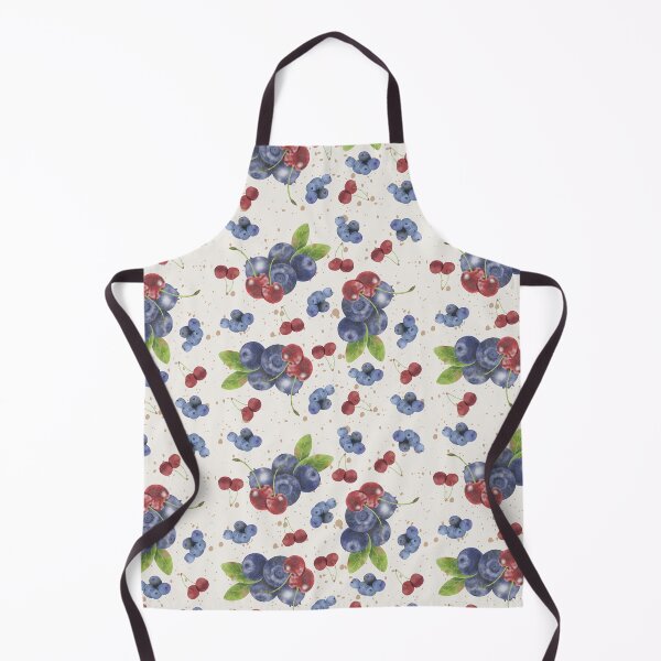 Item preview, Blueberry & Cherry Summer Pattern designed and sold by ApricityPhrases.