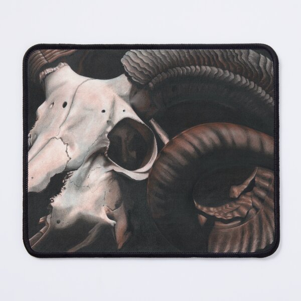 Item preview, Resilience ram goat skull designed and sold by The Wandering Muse.