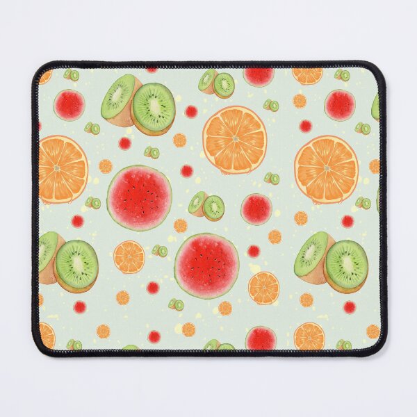 Item preview, Orange Watermelon Kiwi Summer Print designed and sold by ApricityPhrases.