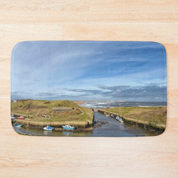Item preview, Seaton Sluice in Winter Sunshine designed and sold by Violaman.