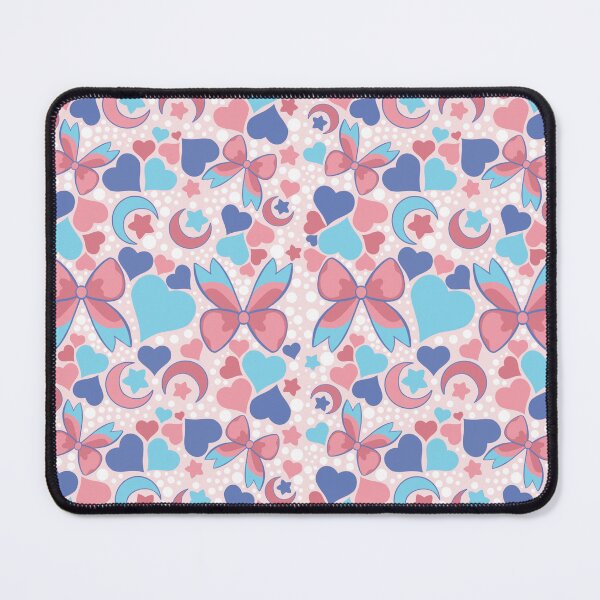Item preview, Magical Pastel Bows and Celestial Hearts Pattern designed and sold by Onírica by Valeria.