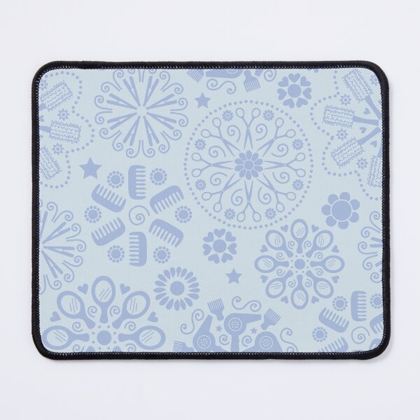 Item preview, Hair Dressing Circles blue designed and sold by Cressidacarr.